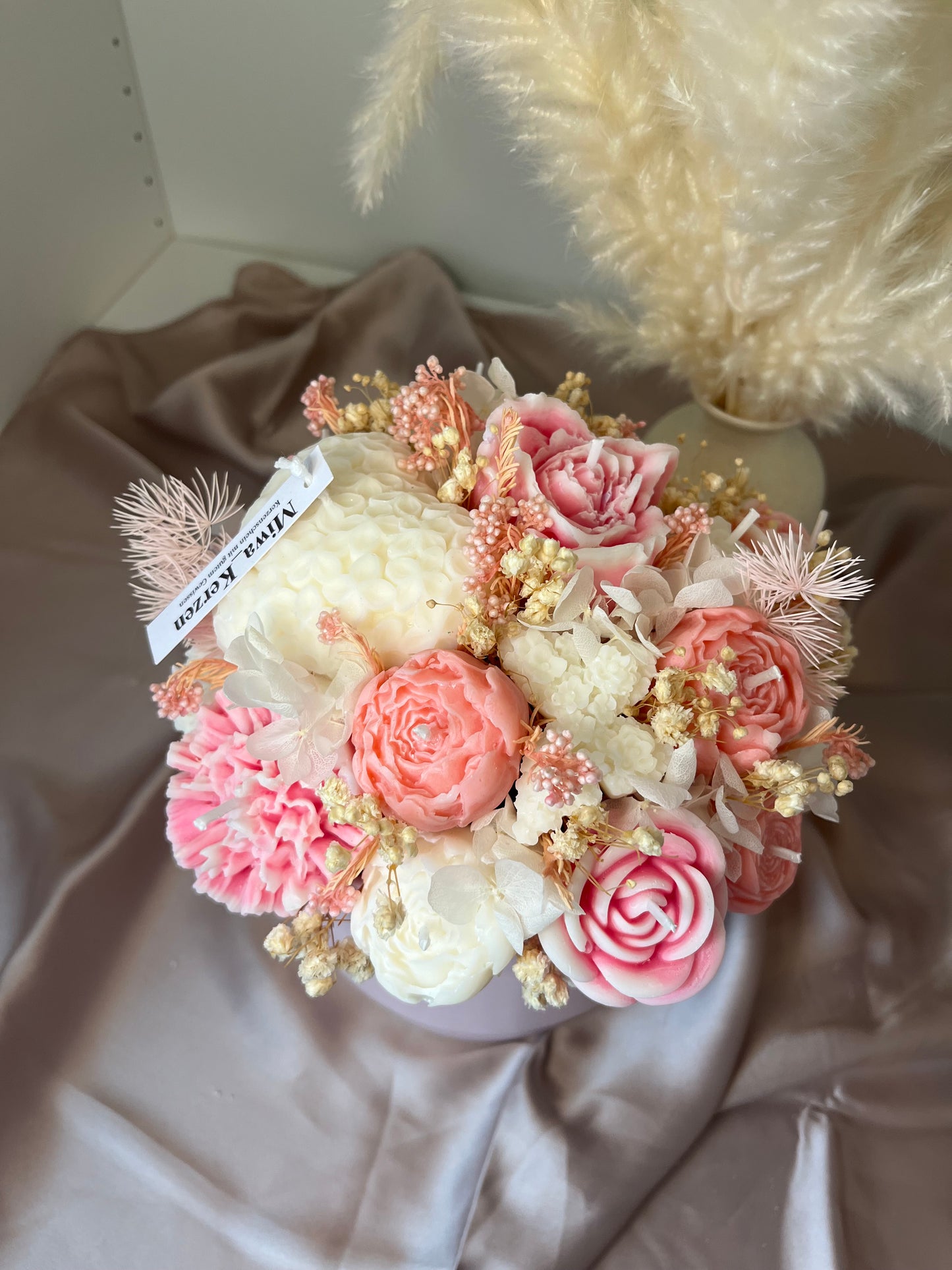 Blumenstrauss pink gross