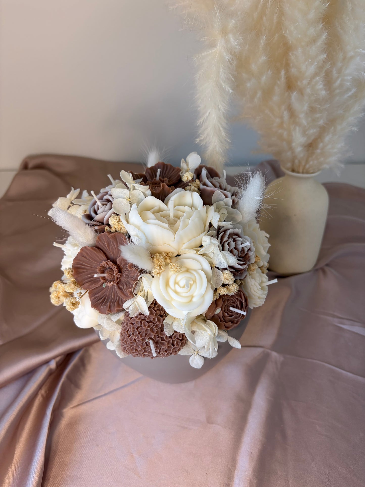 Blumenstrauss beige