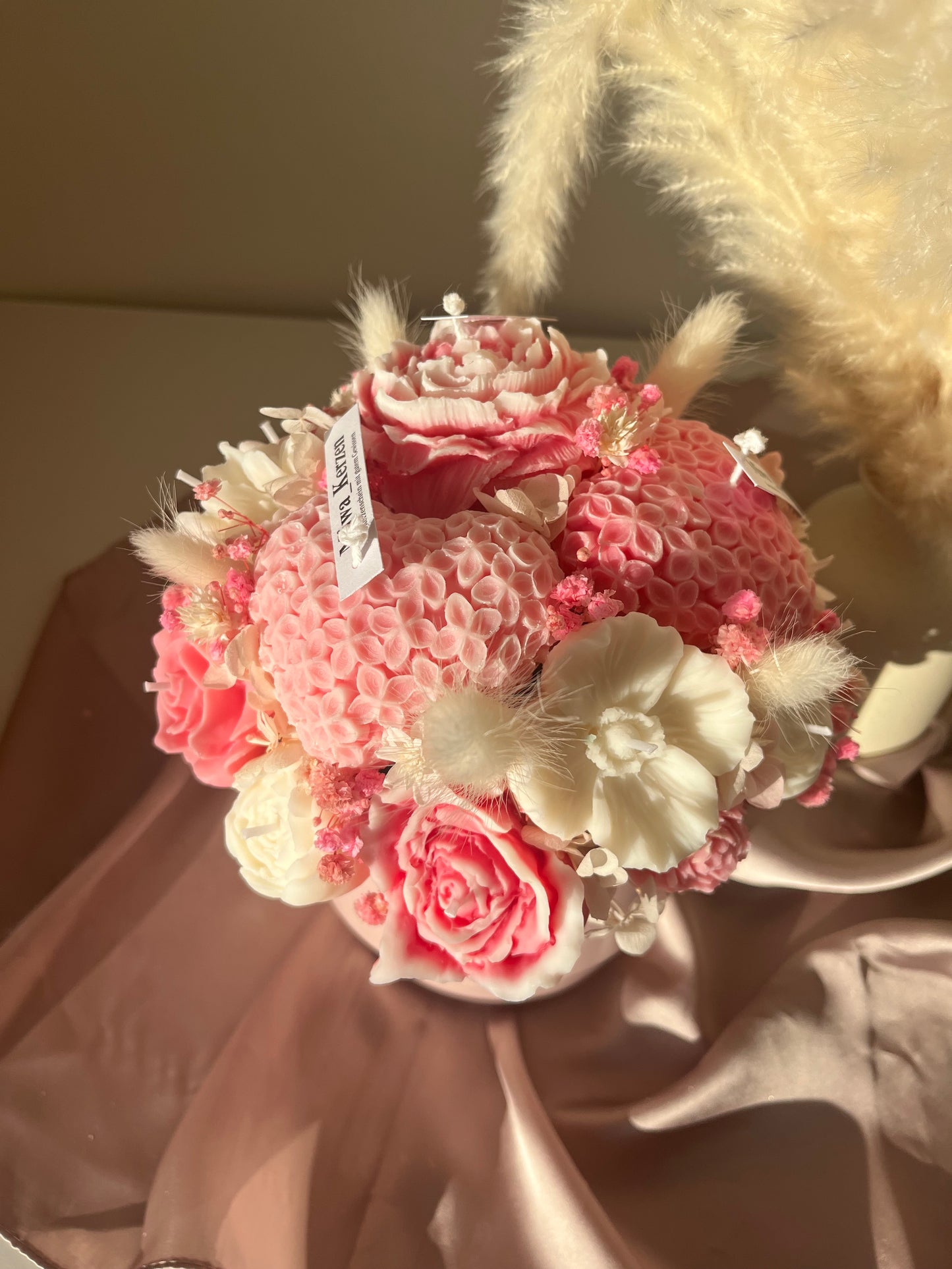 Blumenstrauss gross rosa