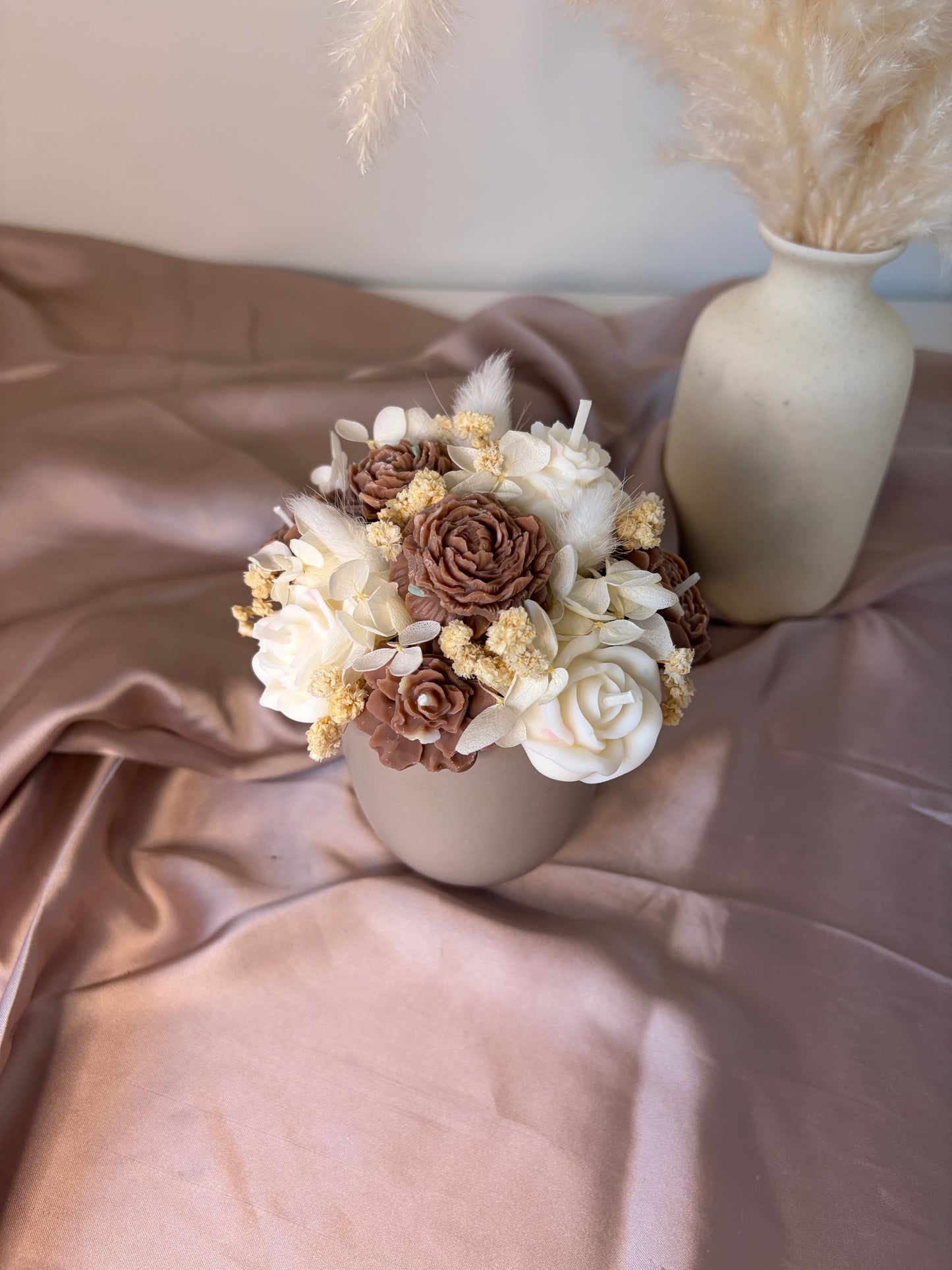 Blumenstrauss klein beige 2