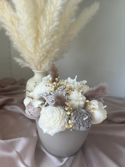 Blumenstrauss beige
