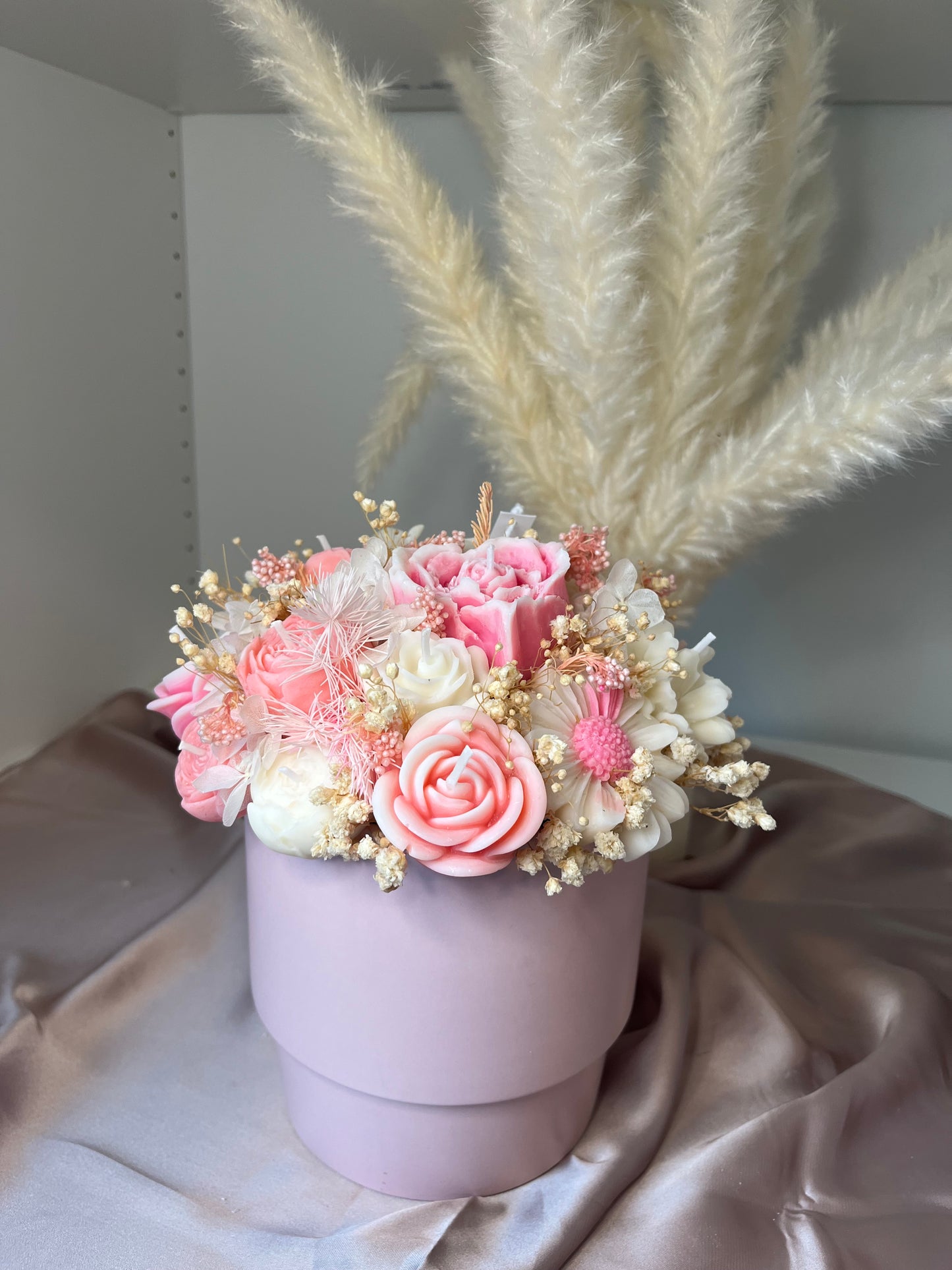 Blumenstrauss pink gross