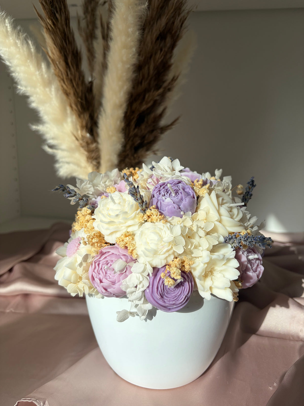Blumenstrauss mittel-gross violett