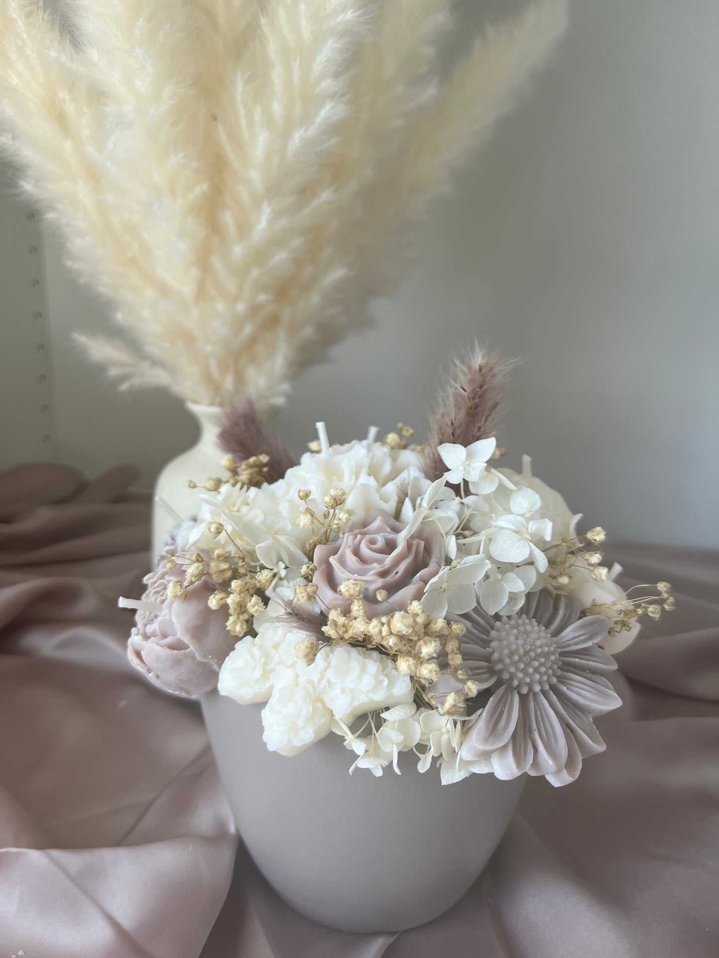 Blumenstrauss beige