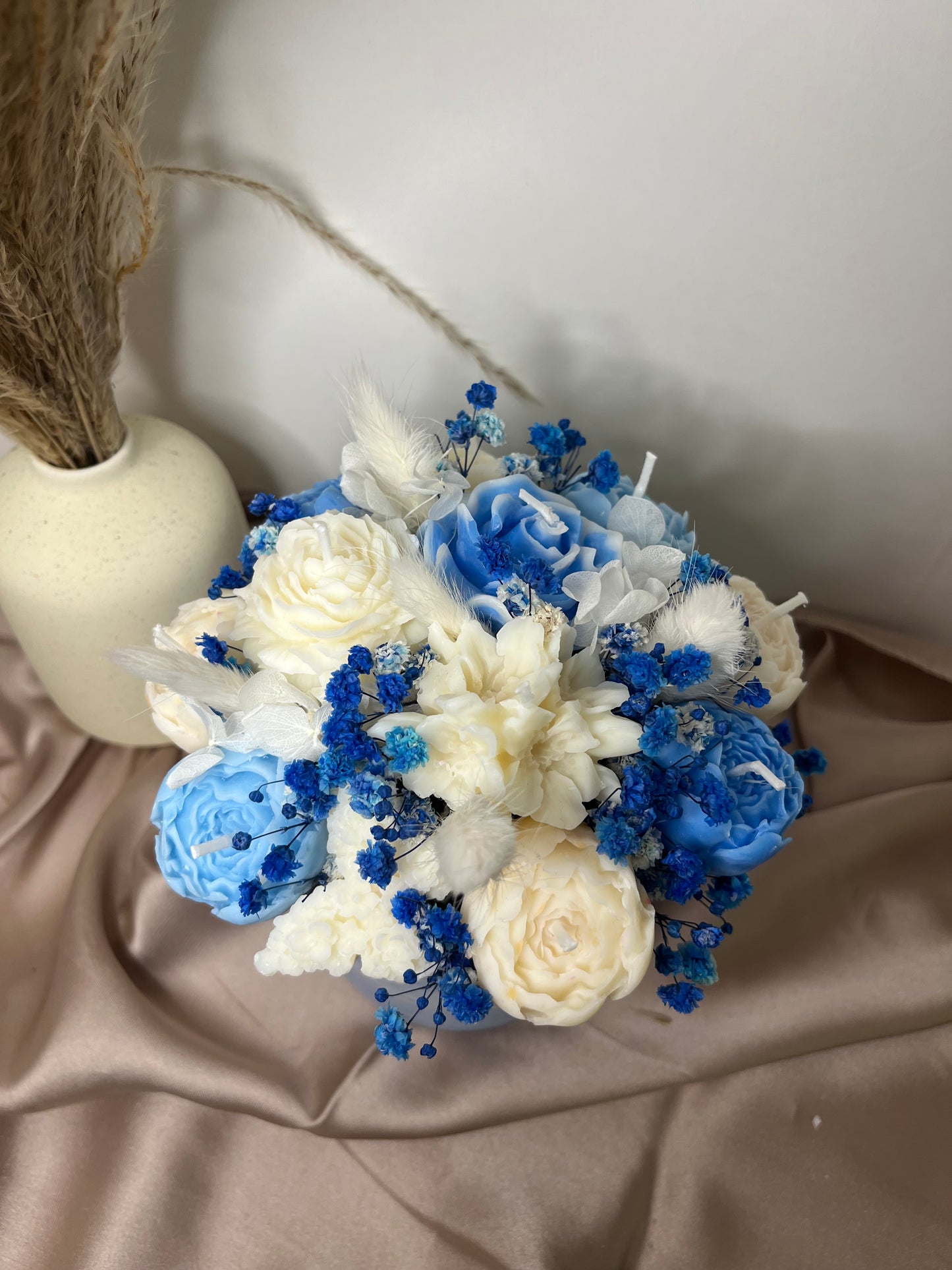Blumenstrauss blau