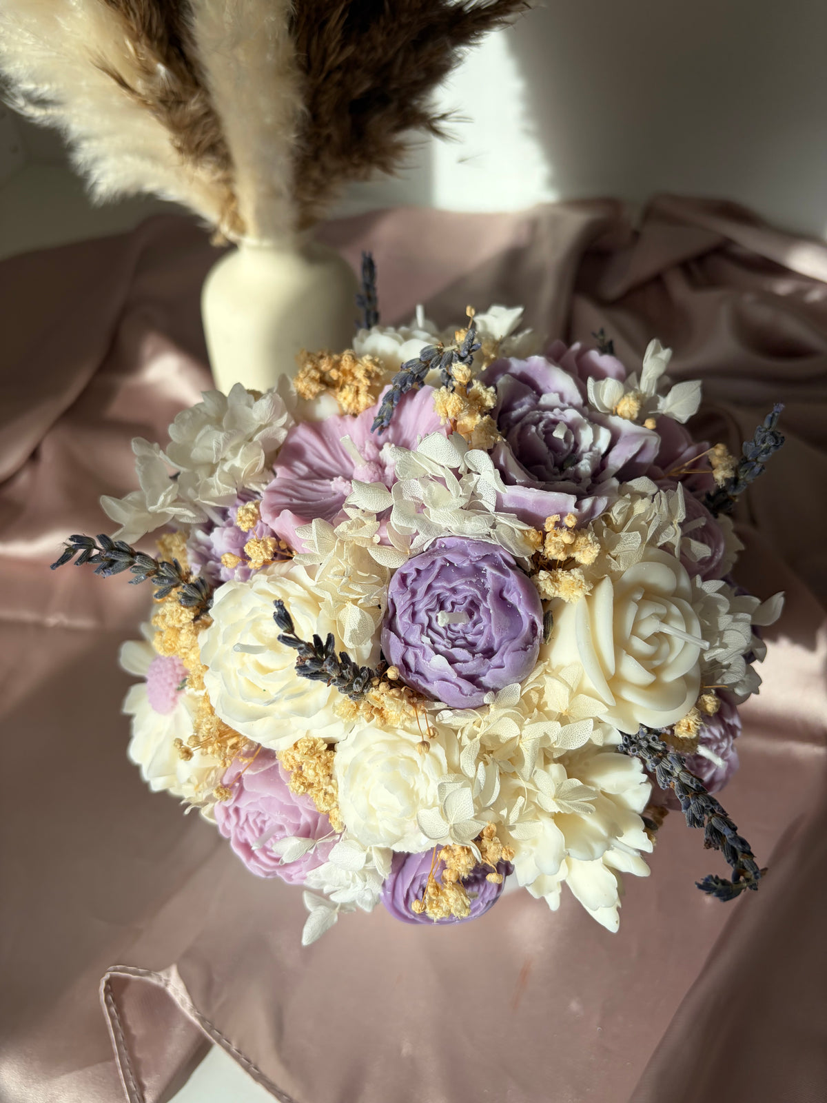 Blumenstrauss mittel-gross violett