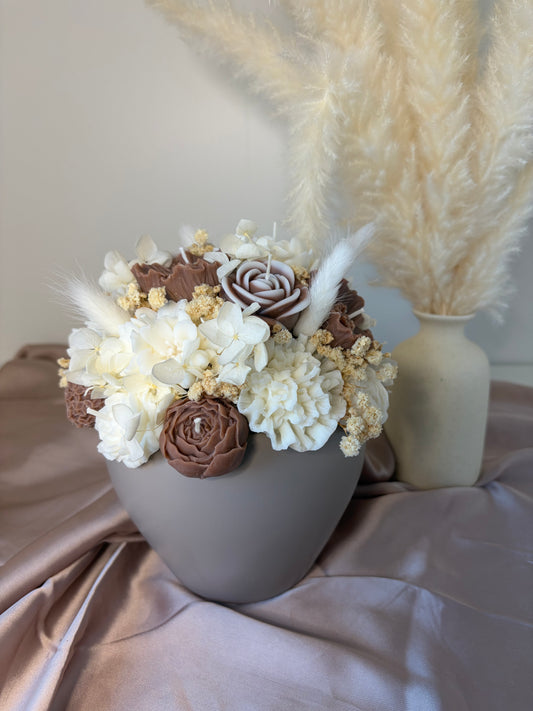 Blumenstrauss beige
