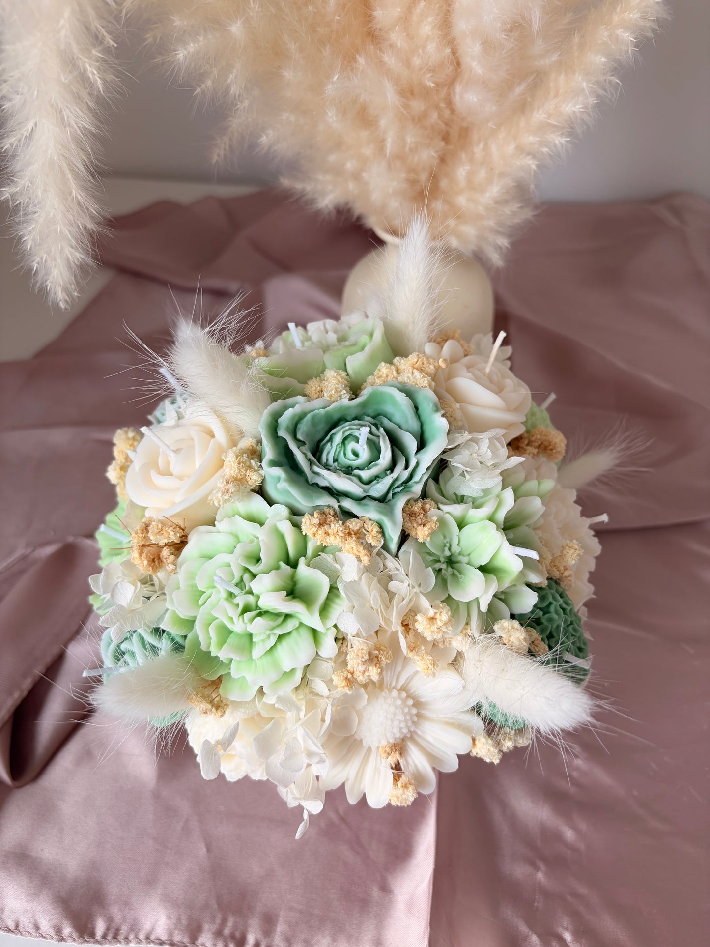 Blumenstrauss grün mittel