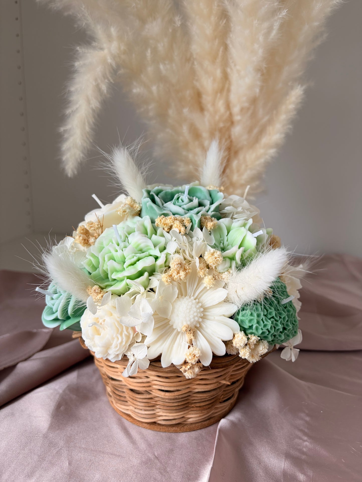 Blumenstrauss grün mittel