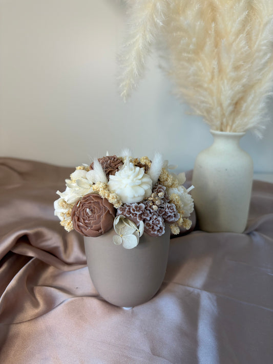 Blumenstrauss klein beige 2