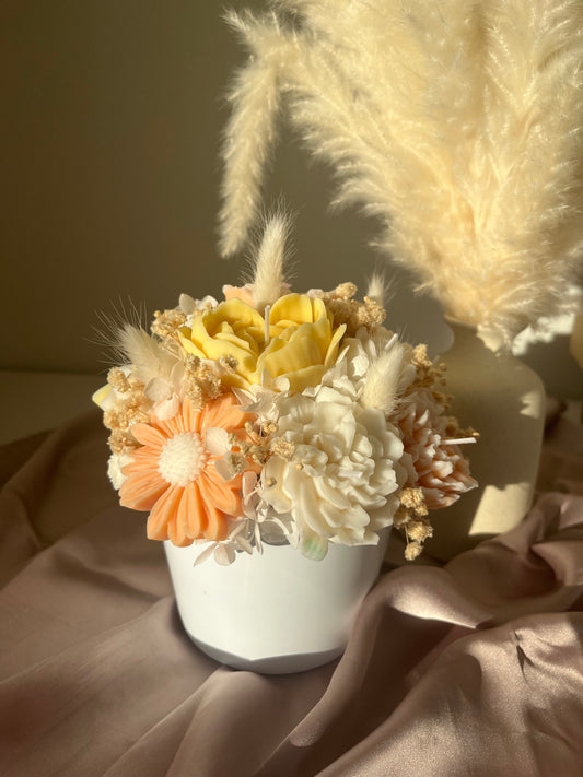 Blumenstrauss mittel orange-gelb