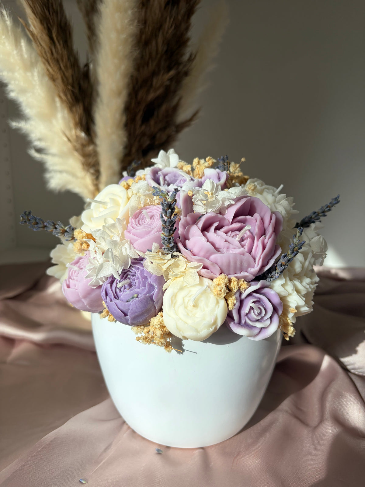 Blumenstrauss mittel-gross violett