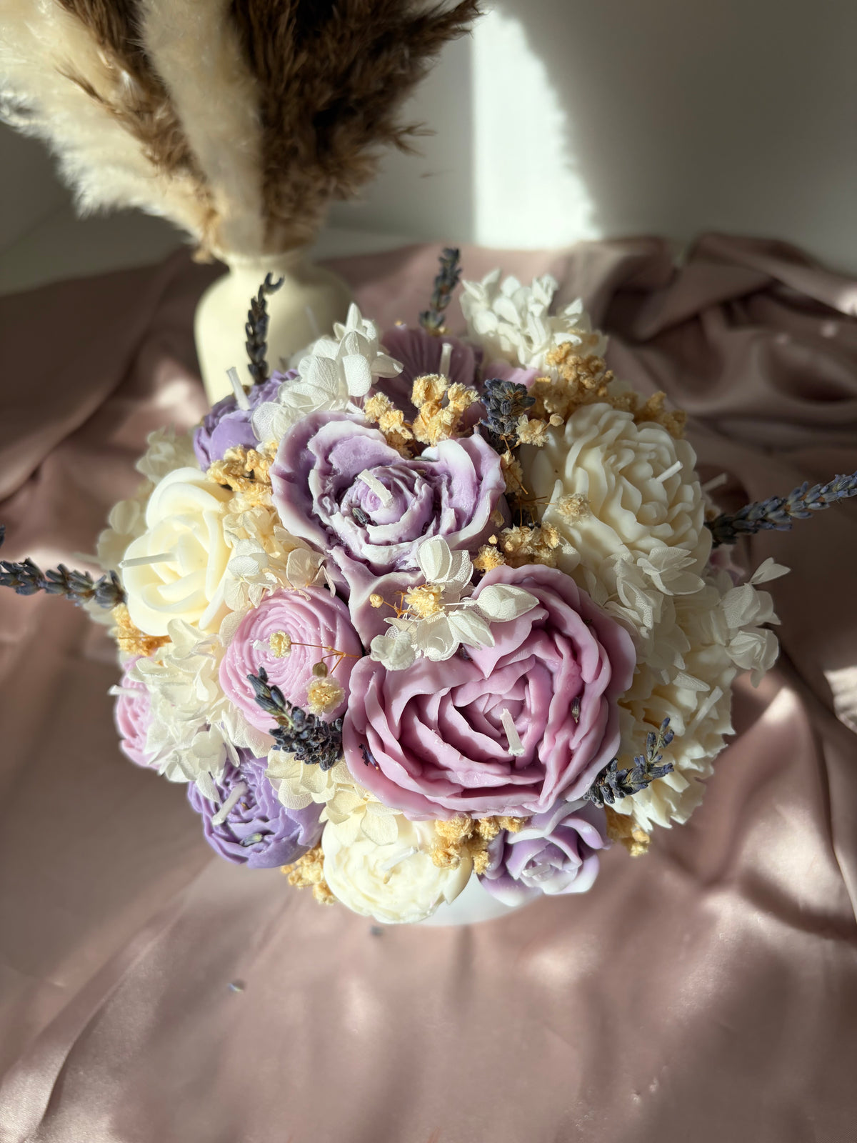 Blumenstrauss mittel-gross violett