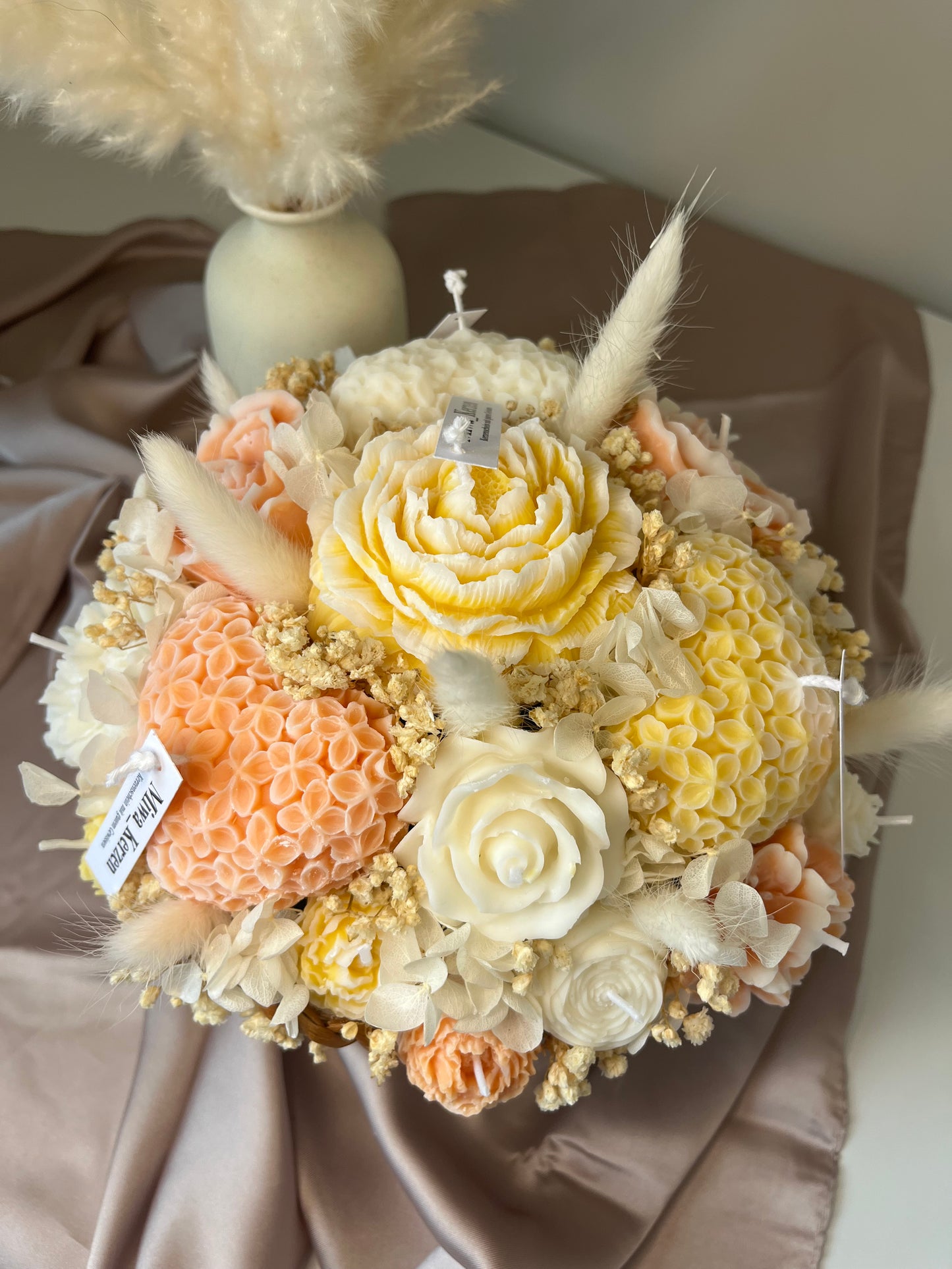 Blumenstrauss gelb orange gross