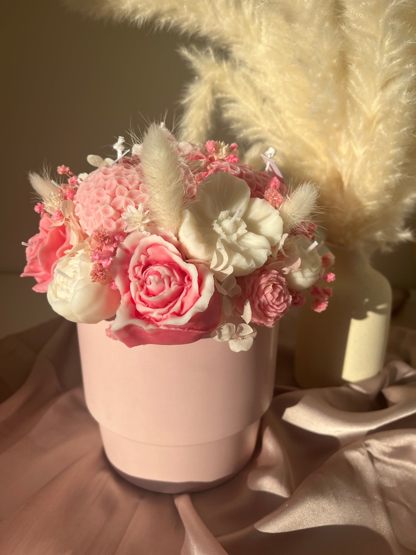 Blumenstrauss gross rosa