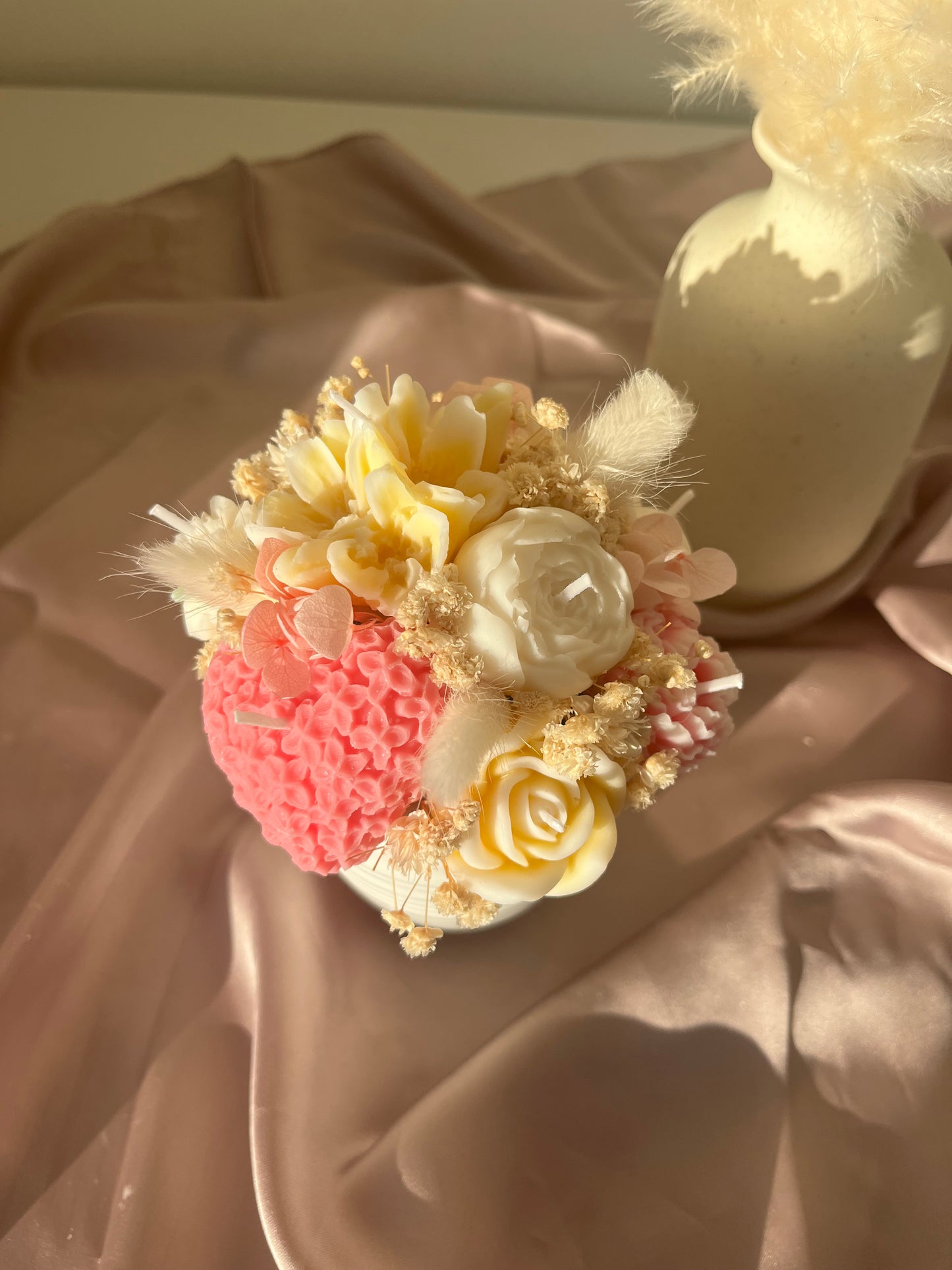 Blumenstrauss klein gelb-rosa