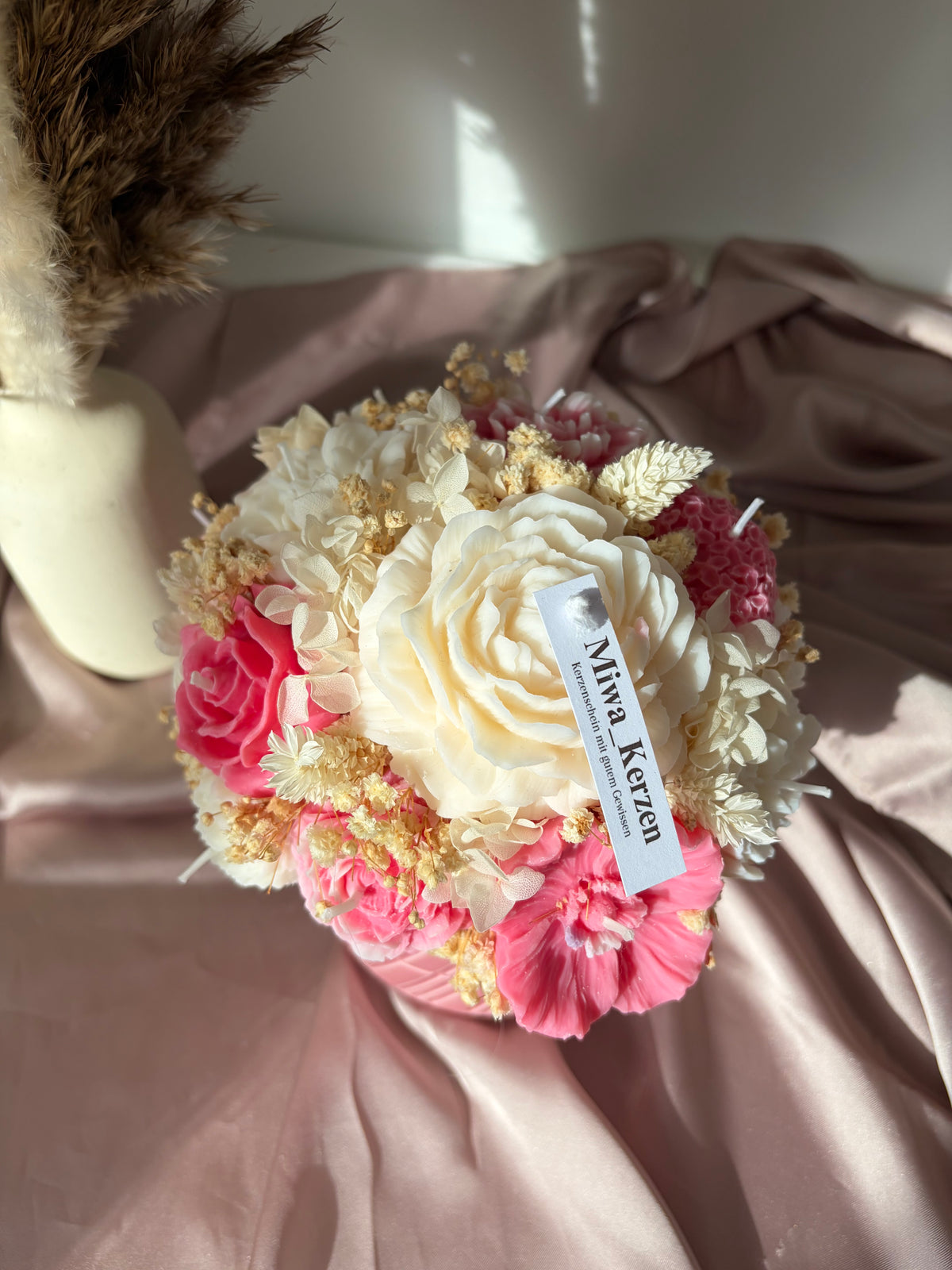 Blumenstrauss mittel-gross rosa