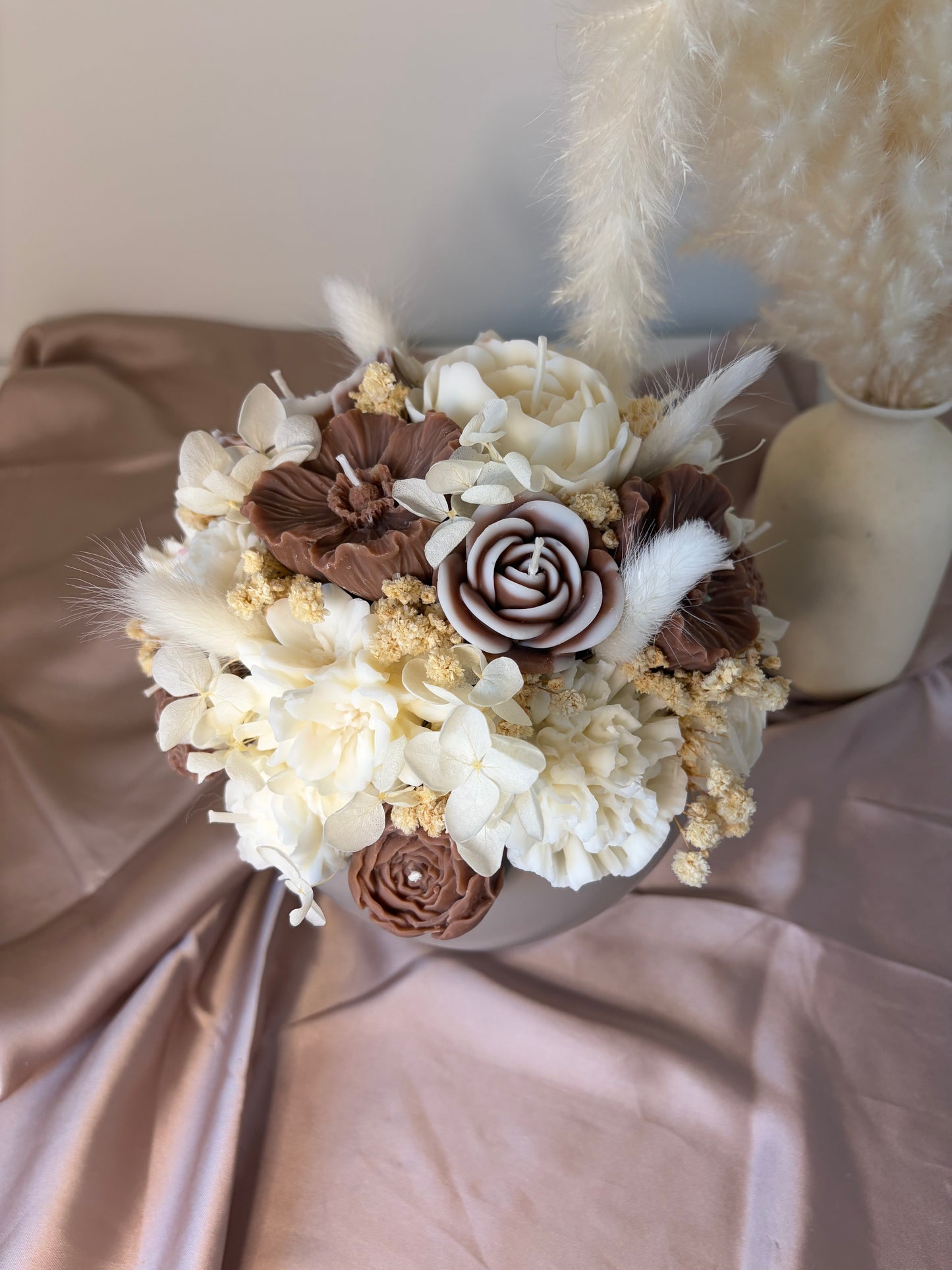 Blumenstrauss beige