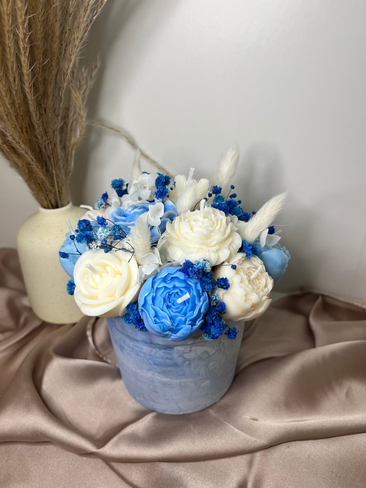Blumenstrauss blau