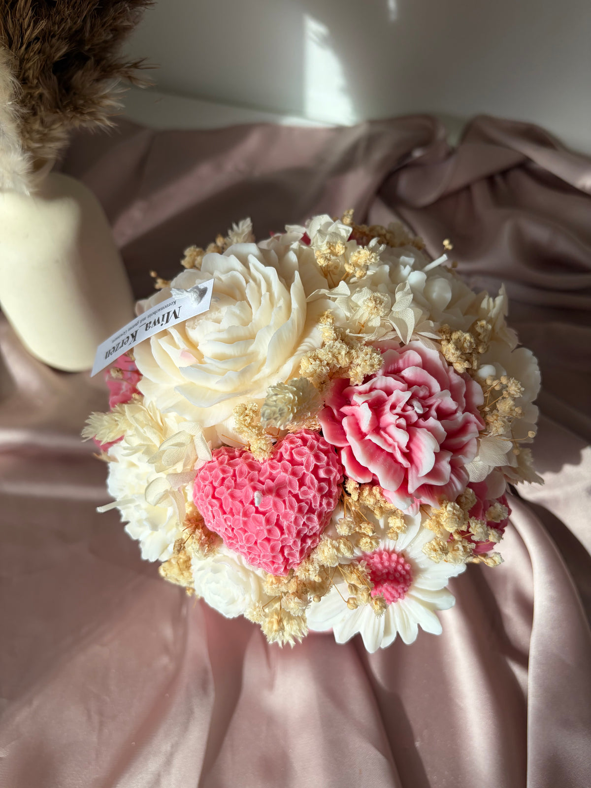 Blumenstrauss mittel-gross rosa