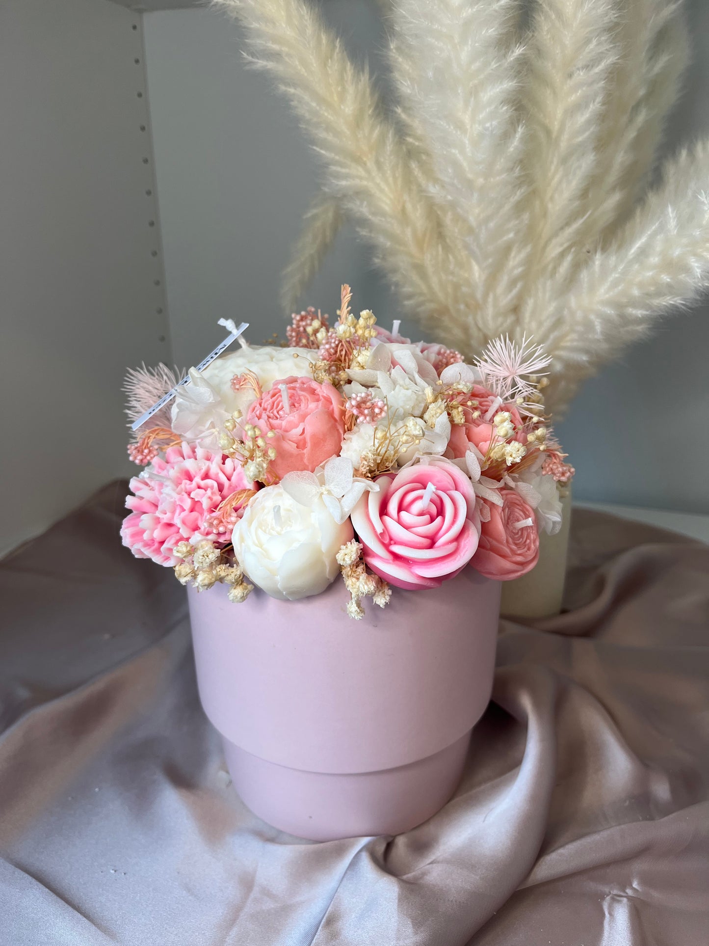 Blumenstrauss pink gross