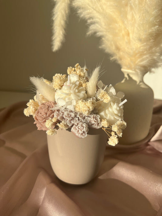 Blumenstrauss klein beige 2