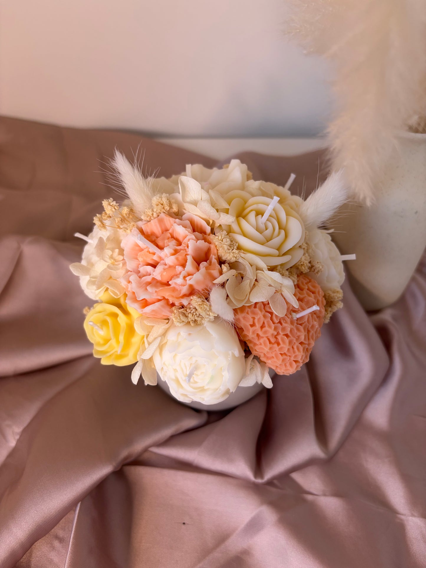 Blumenstrauss klein orange-gelb