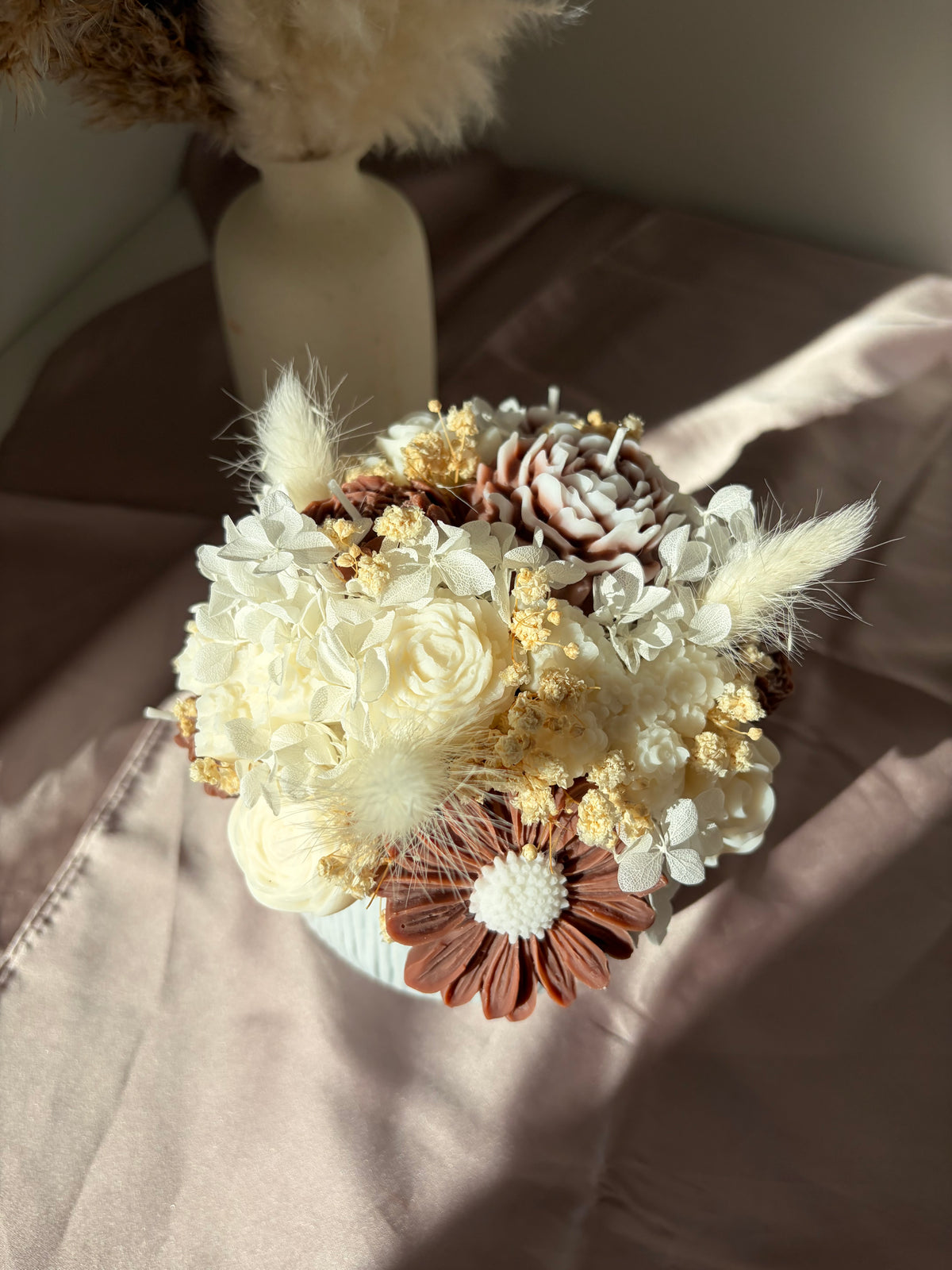 Blumenstrauss mittel braun
